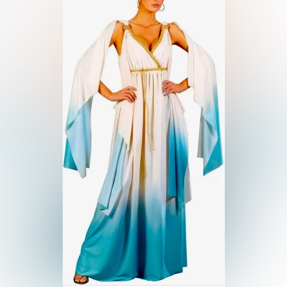 Greek Goddess Halloween Costume ADULT - Picture 1 of 4